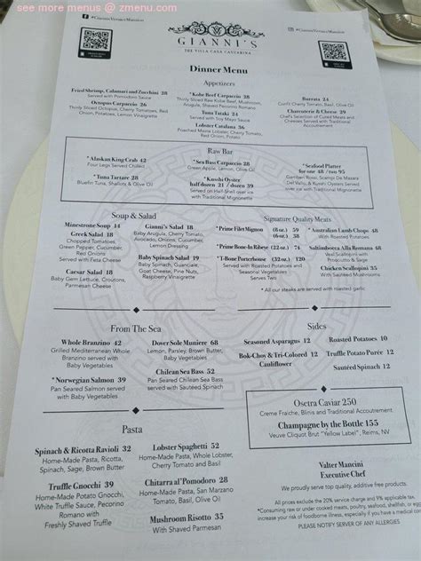 versace restaurant miami menu.